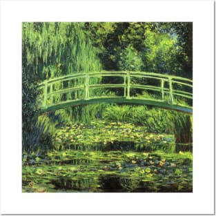 White Waterlilies by Claude Monet Posters and Art